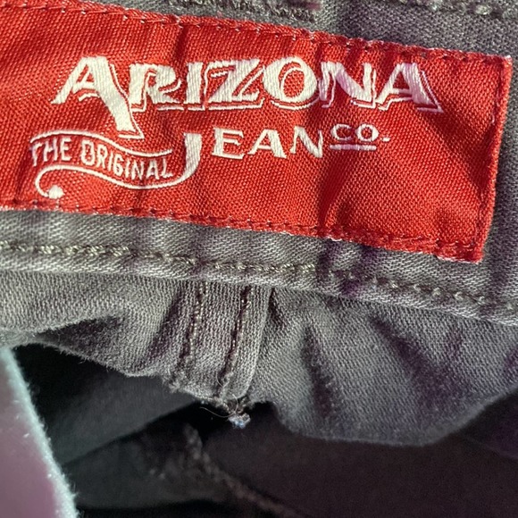 Vintage 1989 Arizona Jean Men's Black Slim Straight Jeans Faded Size 31 x 32 - Picture 2 of 4